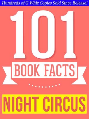 cover image of The Night Circus--101 Amazingly True Facts You Didn't Know